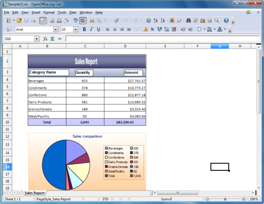 Captura de tela do Syncfusion Essential XlsIO for ASP.NET