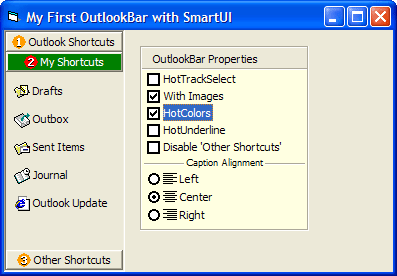 Screenshot of Xceed SmartUI