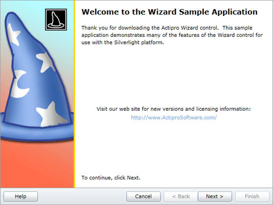 Everything you need to quickly create wizard dialogs.