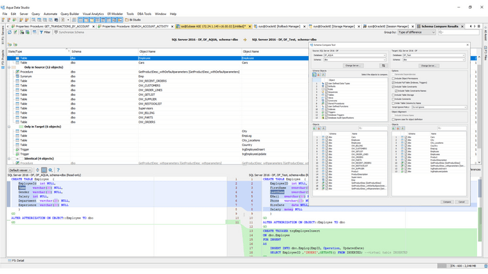 Use Schema Compare for fast, accurate, and seamless DB sync.