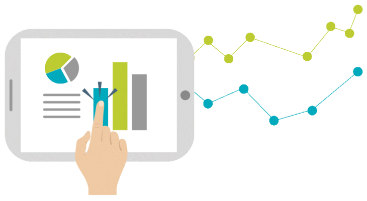<strong>Create dynamic links on charts to filter the dashboard or provide additional information.</strong><br /><br />