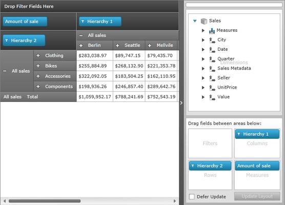 <strong>Slice and dice your way to more meaningful data.</strong><br /><br />