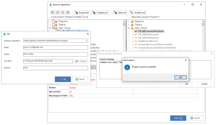 <strong>Collaborative modeling with Git.</strong><br /><br />