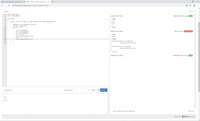 Sphere Engine Compilers Module