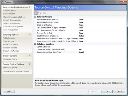 Integrate with most MSSCCI-compliant Source Control systems Integrate with most MSSCCI-compliant Source Control systems