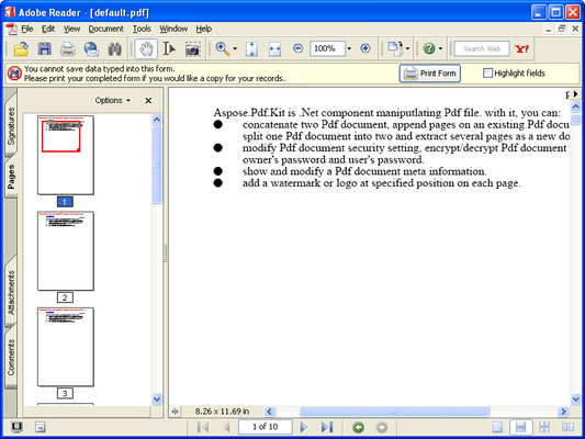 Aspose Pdf Kit For Java Screenshots Aspose Pdf Kit For Java Screenshots