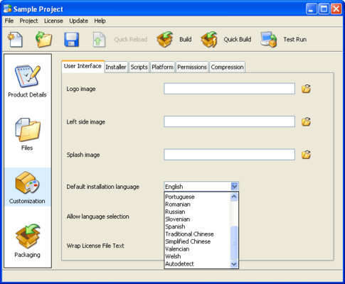 Select Files Select Files
