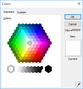 Color Selection Dialog