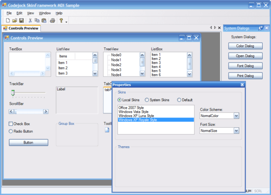 xtreme skinframework