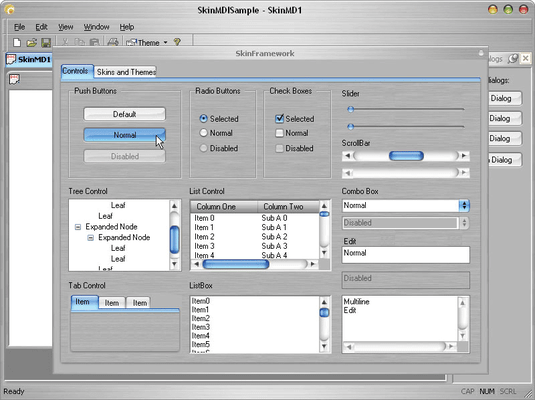 Fully customizable interface Fully customizable interface
