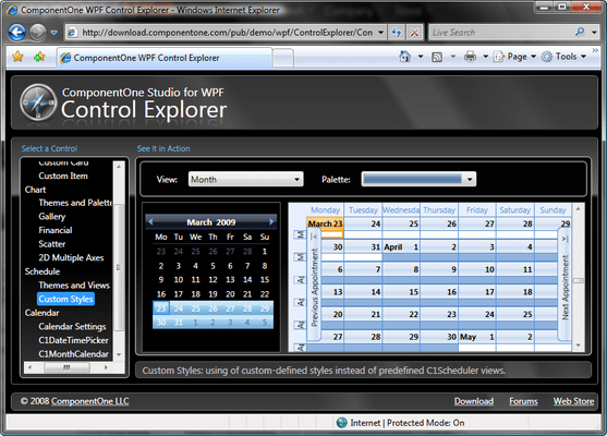 Microsoft Outlook-style Scheduling