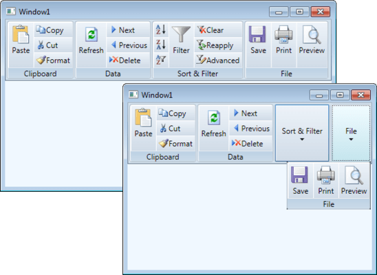 Toolbar for WPF