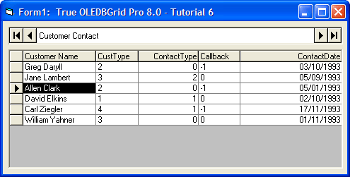 Define Unbound Columns in a Bound Grid