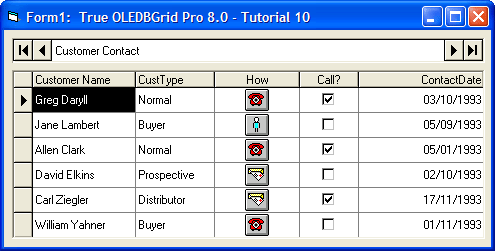 In-Cell Bitmaps