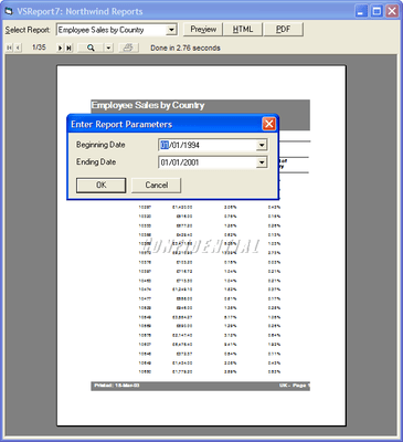 User Parameters User Parameters