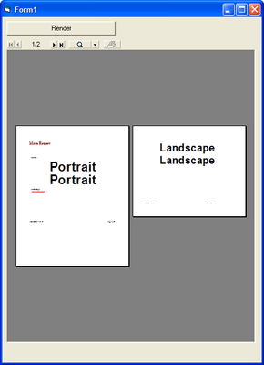 Portrait or Landscape