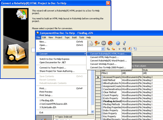 RoboHelp Project Converter RoboHelp Project Converter