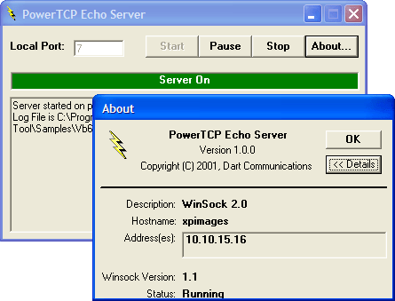 Echo Server Echo Server