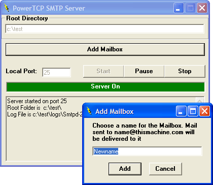 SMTP Server SMTP Server