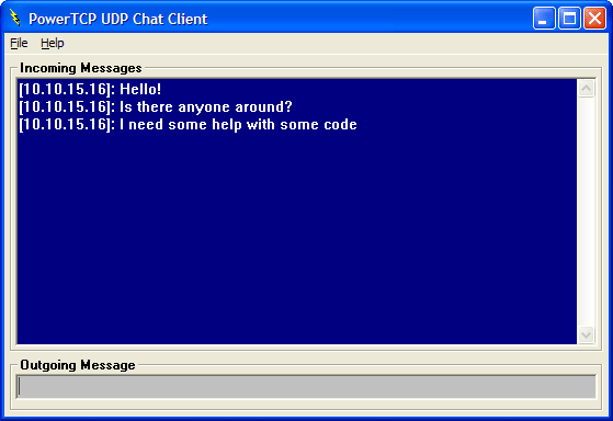 UDP Client UDP Client