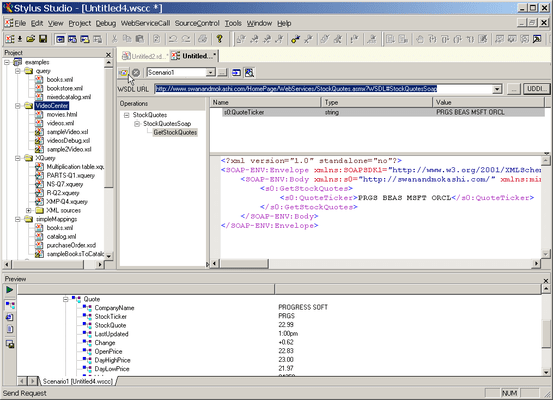 Web Service Call Composer (SOAP Tester) Web Service Call Composer (SOAP Tester)
