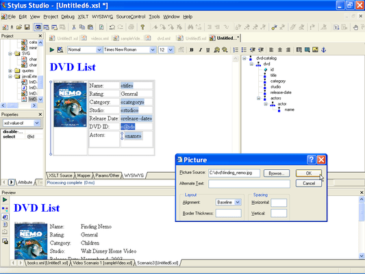 HTML to XML Importer