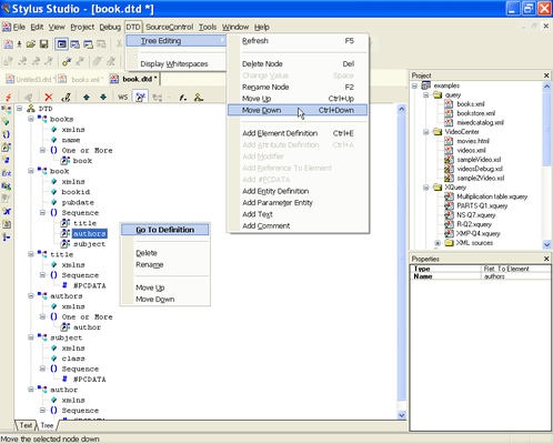 Document Type Definition Editor Document Type Definition Editor