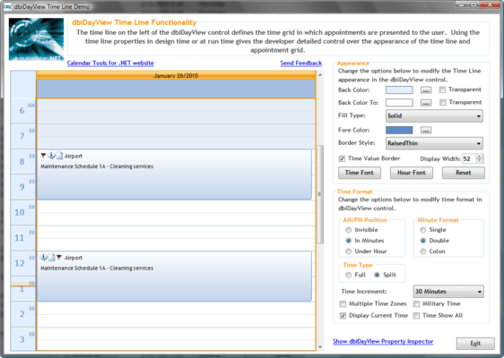 Time Line Functionality Time Line Functionality