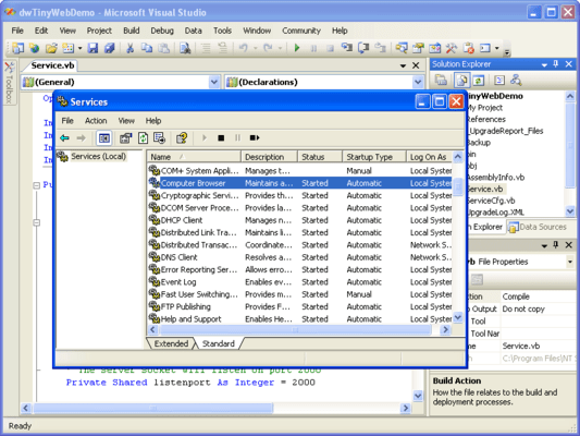 NT Service Toolkit .NET NT Service Toolkit .NET