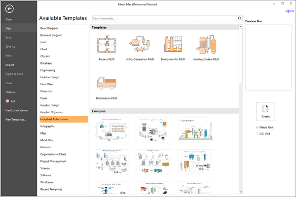 EdrawMax - Industrial Automation Templates