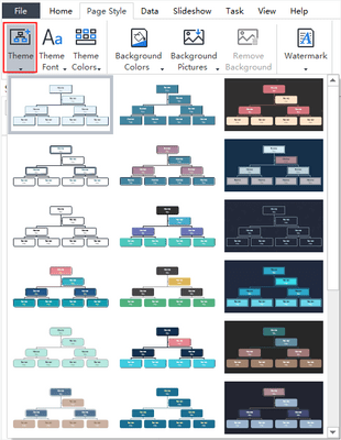 Apply and Change Theme