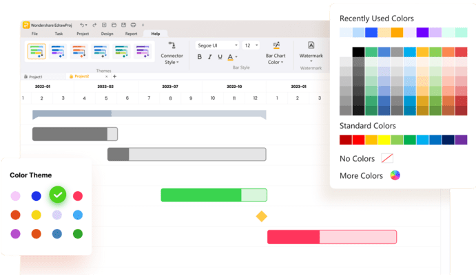 Design a Unique Gantt Chart