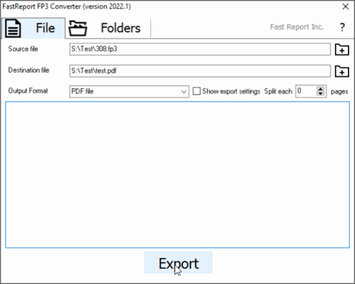 Export to PDF