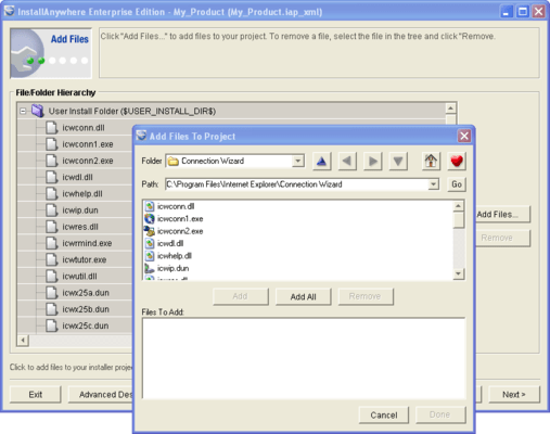 Project Wizard Project Wizard