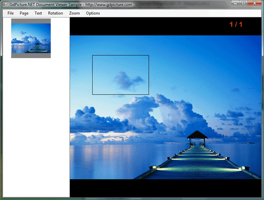 Screenshot of GdPicture.NET Document Imaging SDK