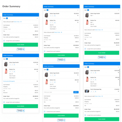 GoMage LightCheckout for Magento 2 - Order Summary