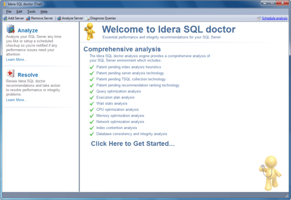 Screenshot of SQL Doctor