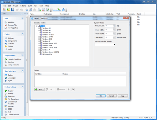 Project Settings Project Settings