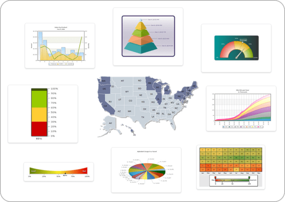 Comprehensive Charting Library with over 90 Chart Types Comprehensive Charting Library with over 90 Chart Types