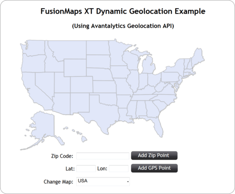 Dynamic Geolocation Example
