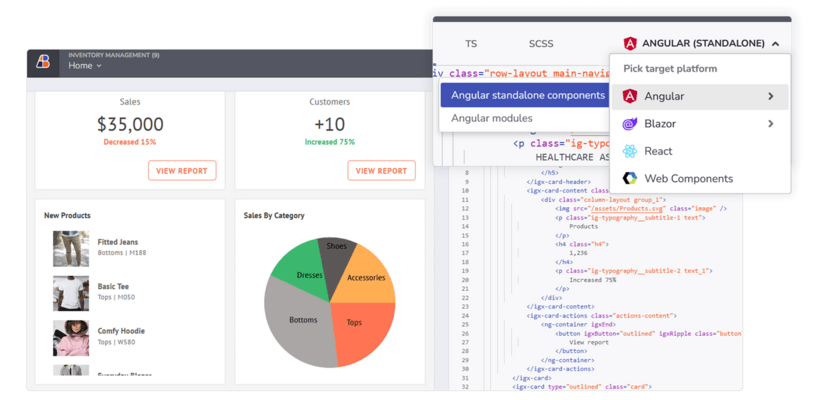 Infragistics App Builder