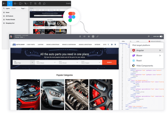 Infragistics App Builder