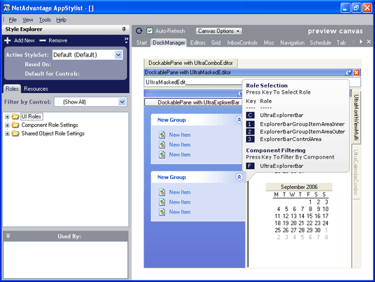 DockManager Canvas