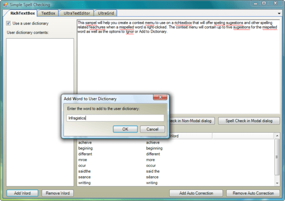 Custom Dictionary Support Custom Dictionary Support