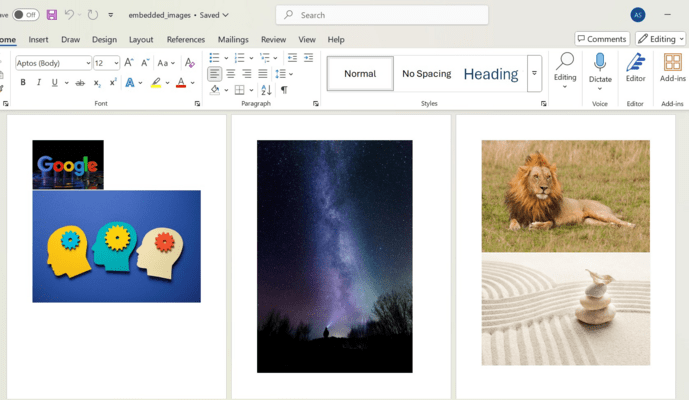Extract Images from a Word Document