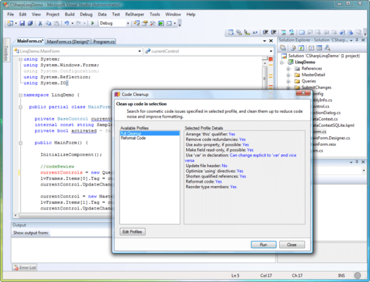 Code Cleanup Code Cleanup