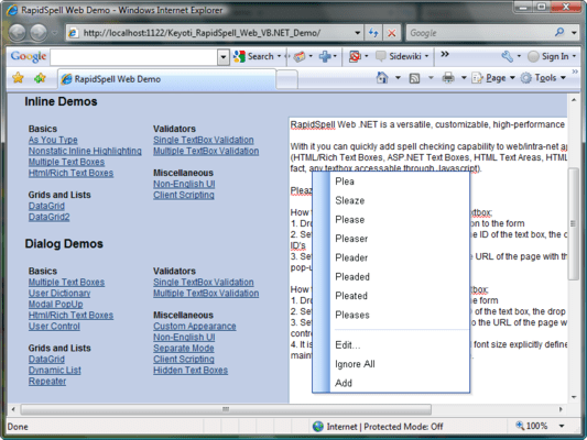 As-you-type spell checking in your Language As-you-type spell checking in your Language