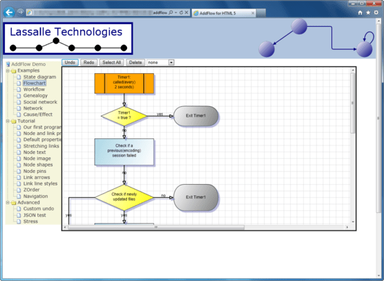 flowchart software html5 HTML5 AddFlow for of Screenshot flowchart software html5 HTML5 AddFlow for of Screenshot