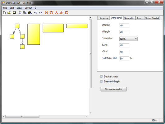 AddFlow for WinForms Standard （英語版） のスクリーンショット