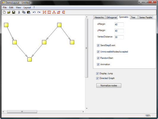 AddFlow for WinForms Standard （英語版） のスクリーンショット